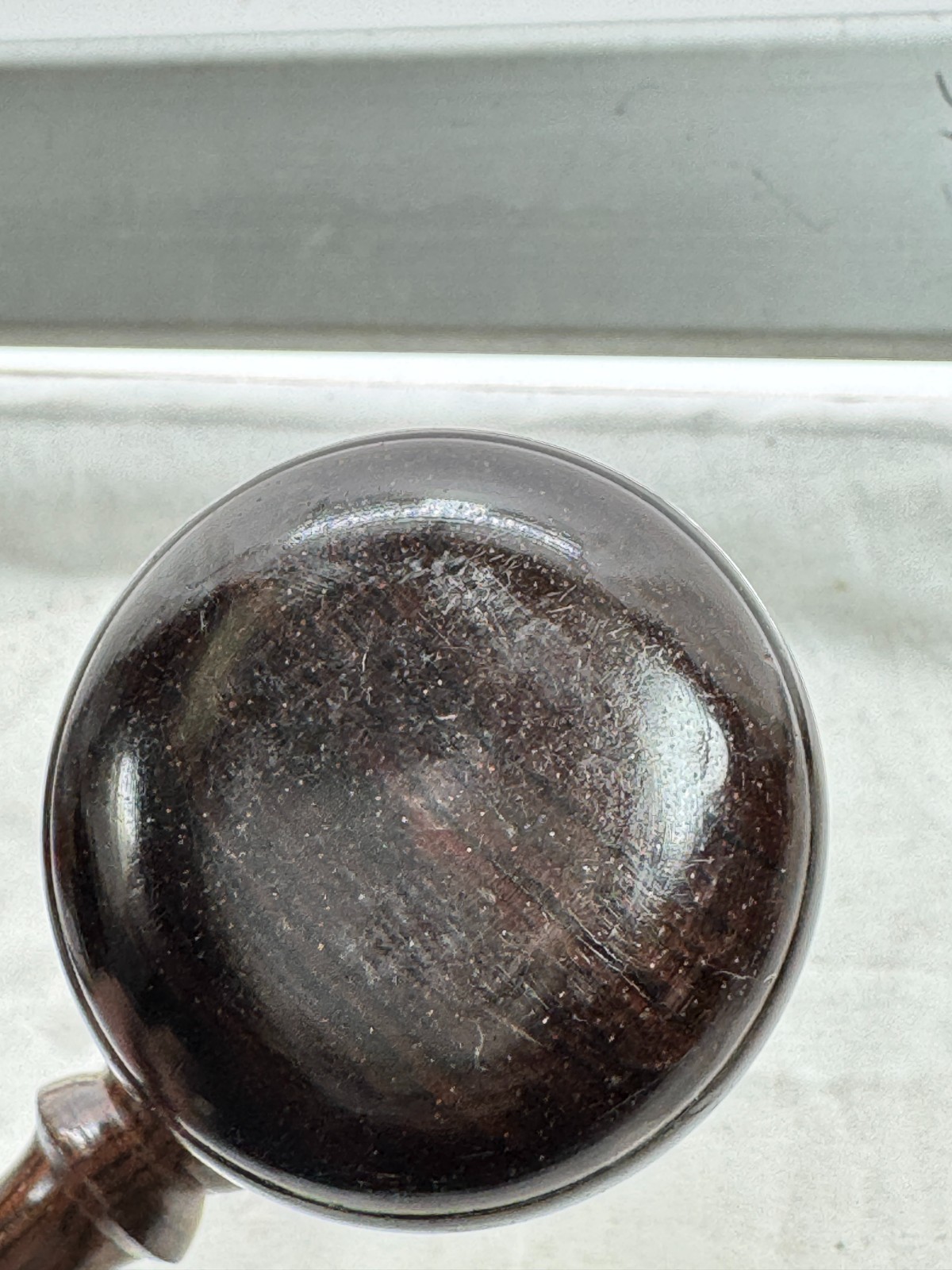 Vintage Wooden Walnut Gavel 10.5″. Engraved American Legion 1956 original box