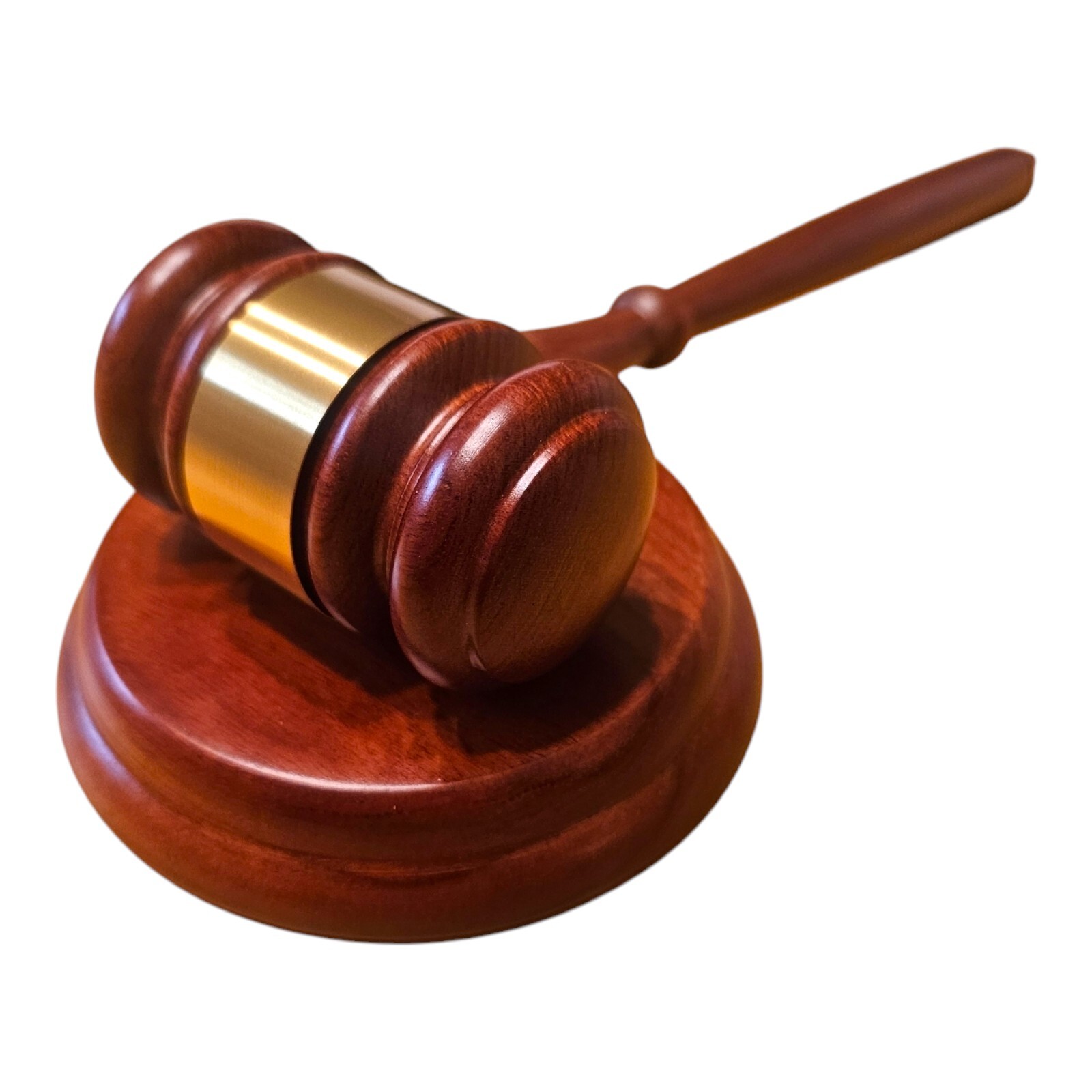 Wooden Gavel and Block Set Judge Lawyer Auction and Meetings