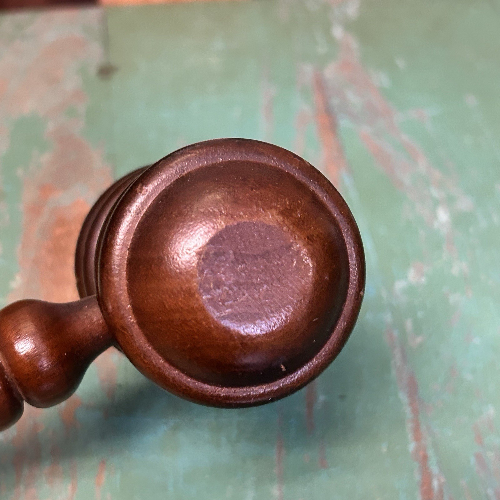 Vintage Wooden Gavel Auctioneers Judges 1967 Inscribed