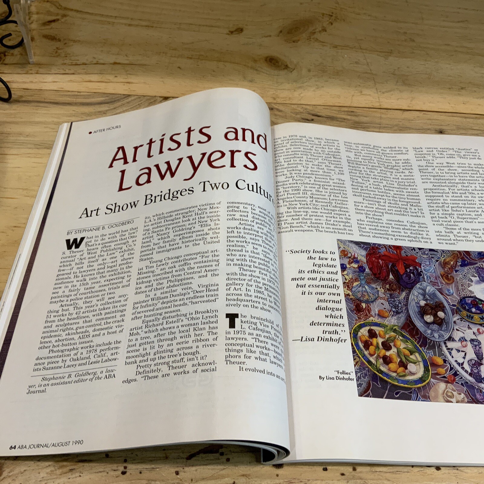 Chicago Lawyers 1990 ABA Journal Presumed Innocent Law Ethics Klan Litigation
