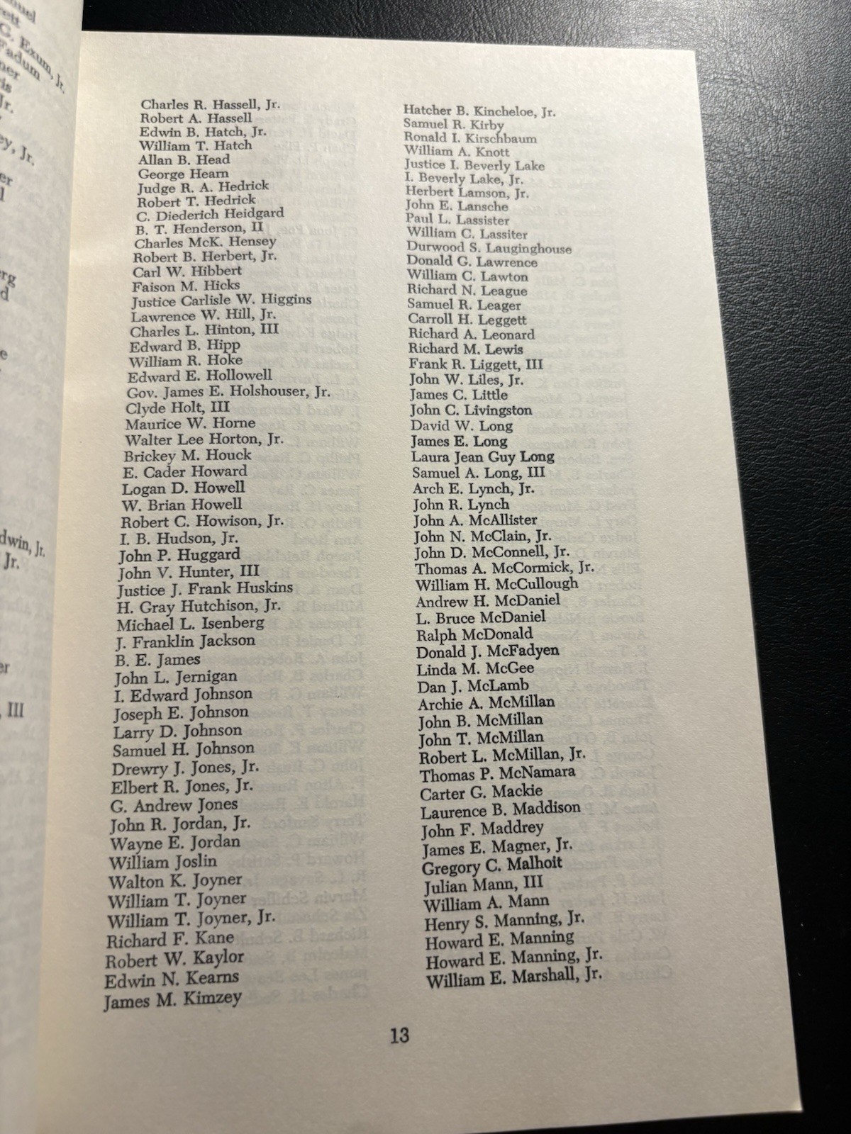 North Carolina Bar Assn Directories 1969 1970 1976 Genealogy Lawyers