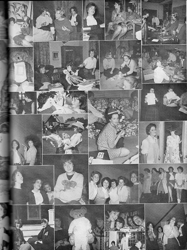 1960’s Englewood NJ Girls School Yearbook ~ Photos Clubs Sports Leslie Gore ++++