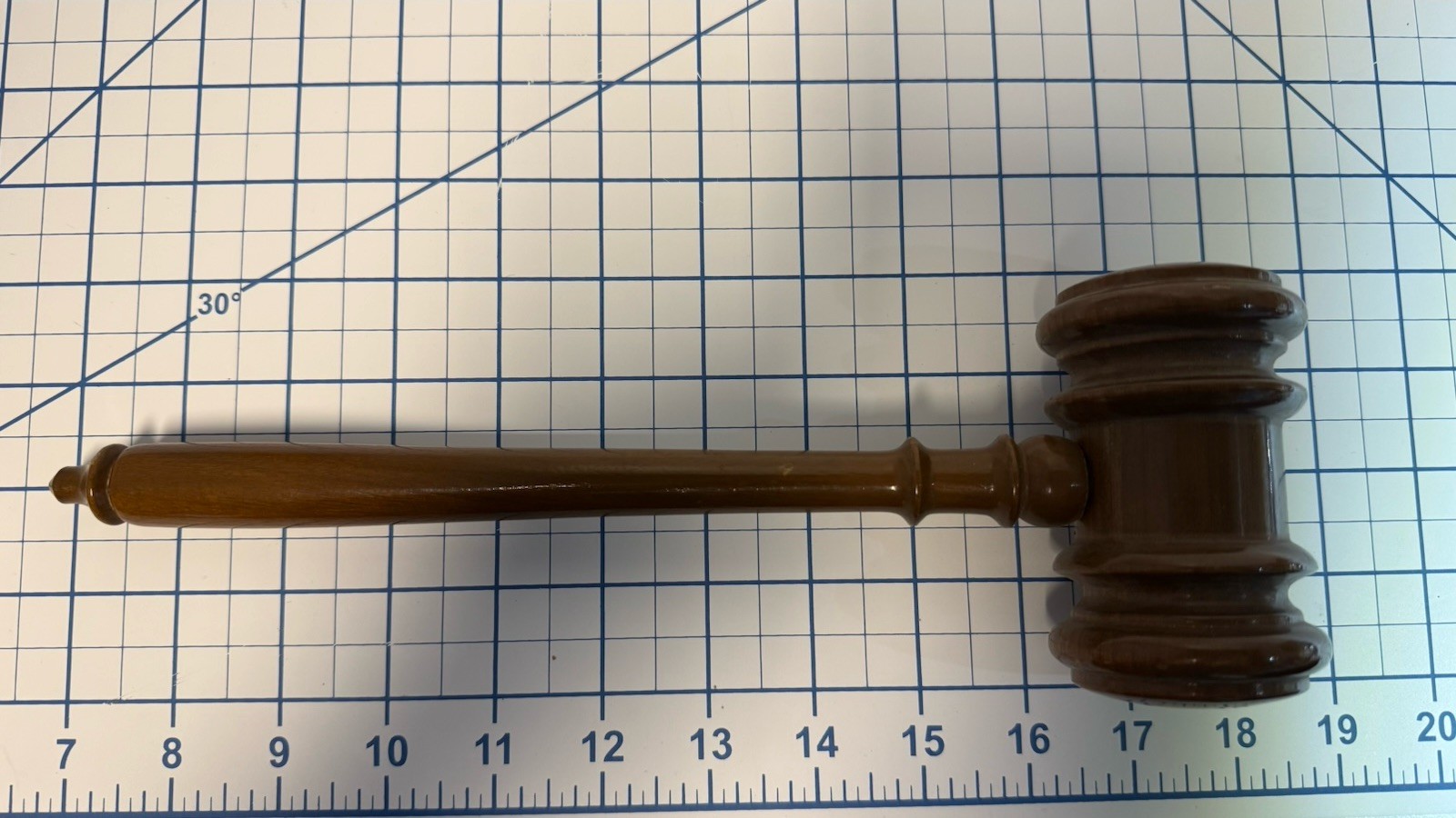 Antique Vintage Wood Gavel Hand Crafted Judge Court Auctioneer Mallet Hammer