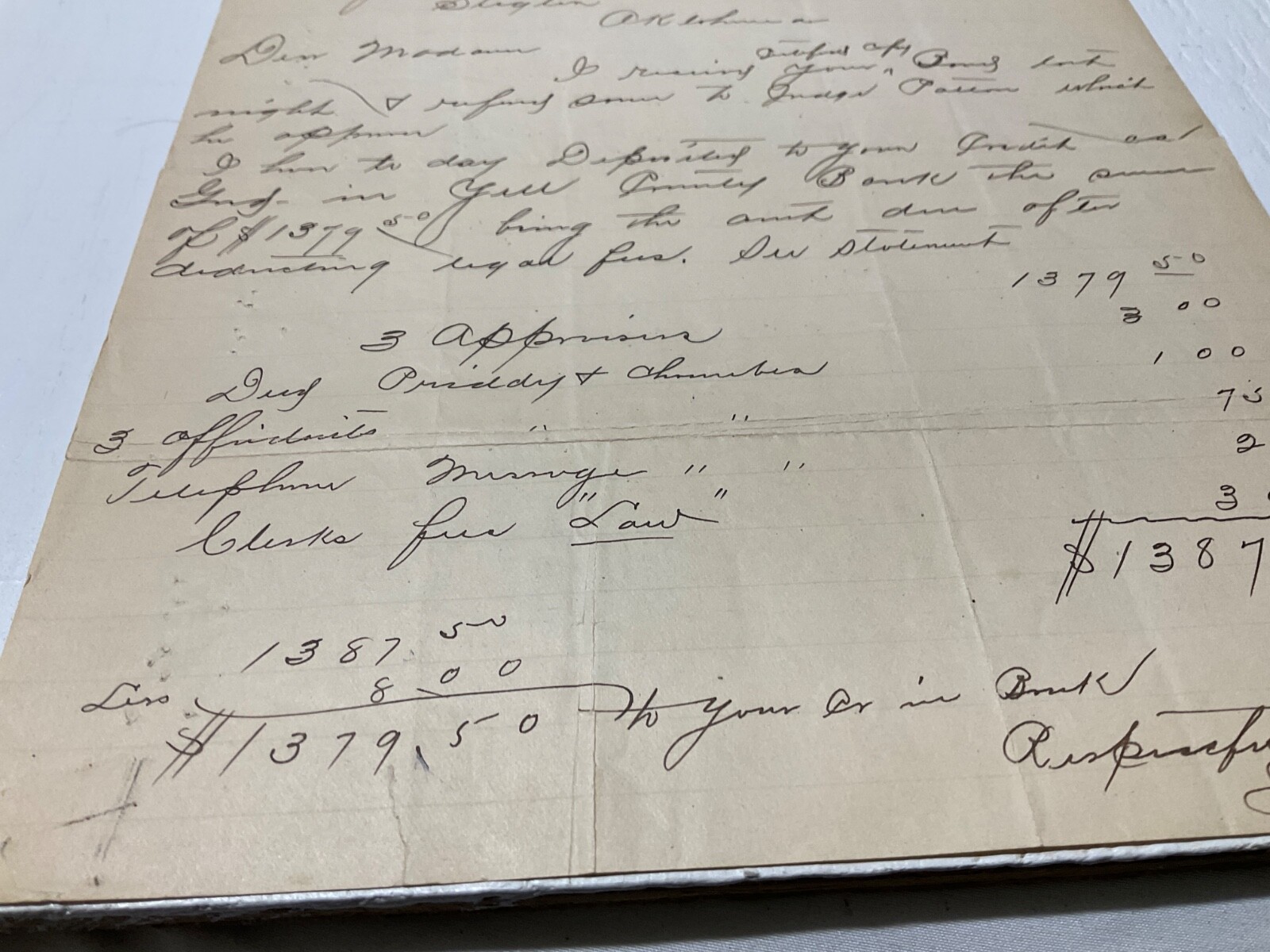 ARKANSAS LOT 4 DOCUMENTS CIVIL WAR TO 1909 BANKRUPTCY CHILDREN CIVIL SUIT @312
