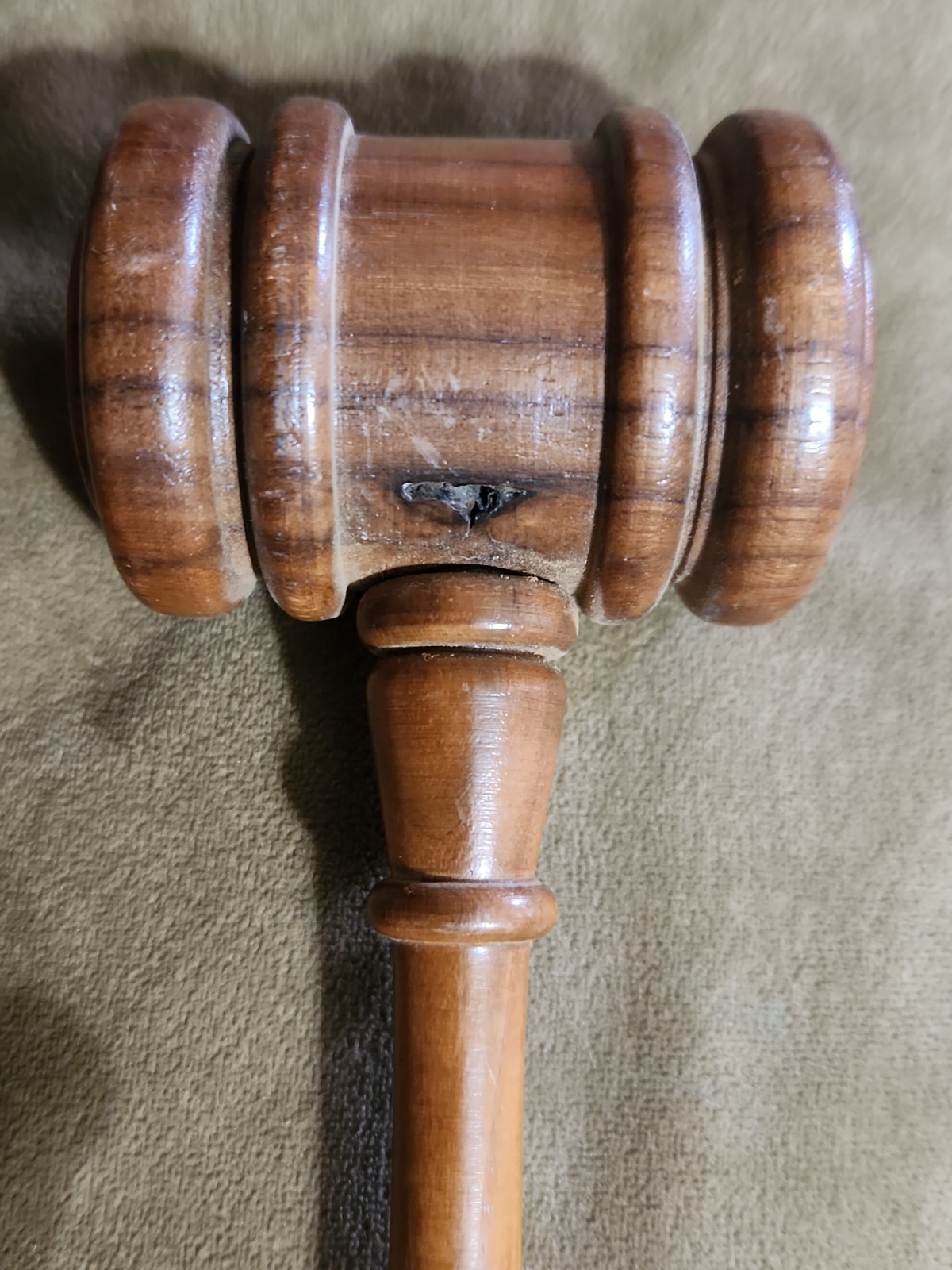 GAVEL WALNUT DELUX 10.5″ Made in America