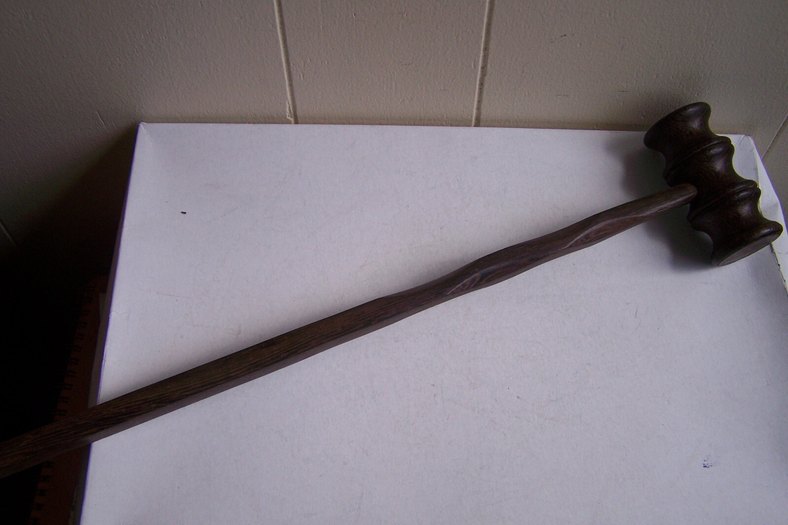 16″ Wood Judge Auctioneer Gavel