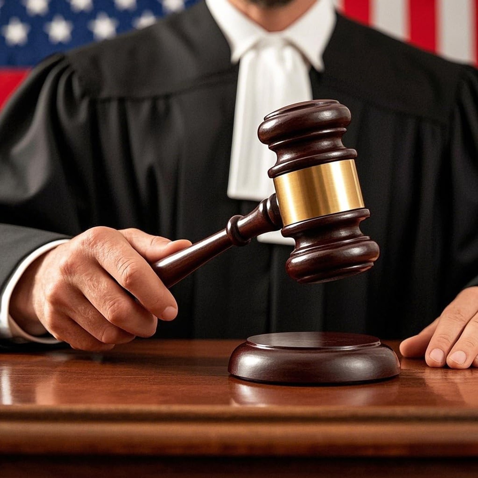 Premium Wooden Gavel and Sound Block Set, Wine Red Judge Gavel for Lawyers, Judg