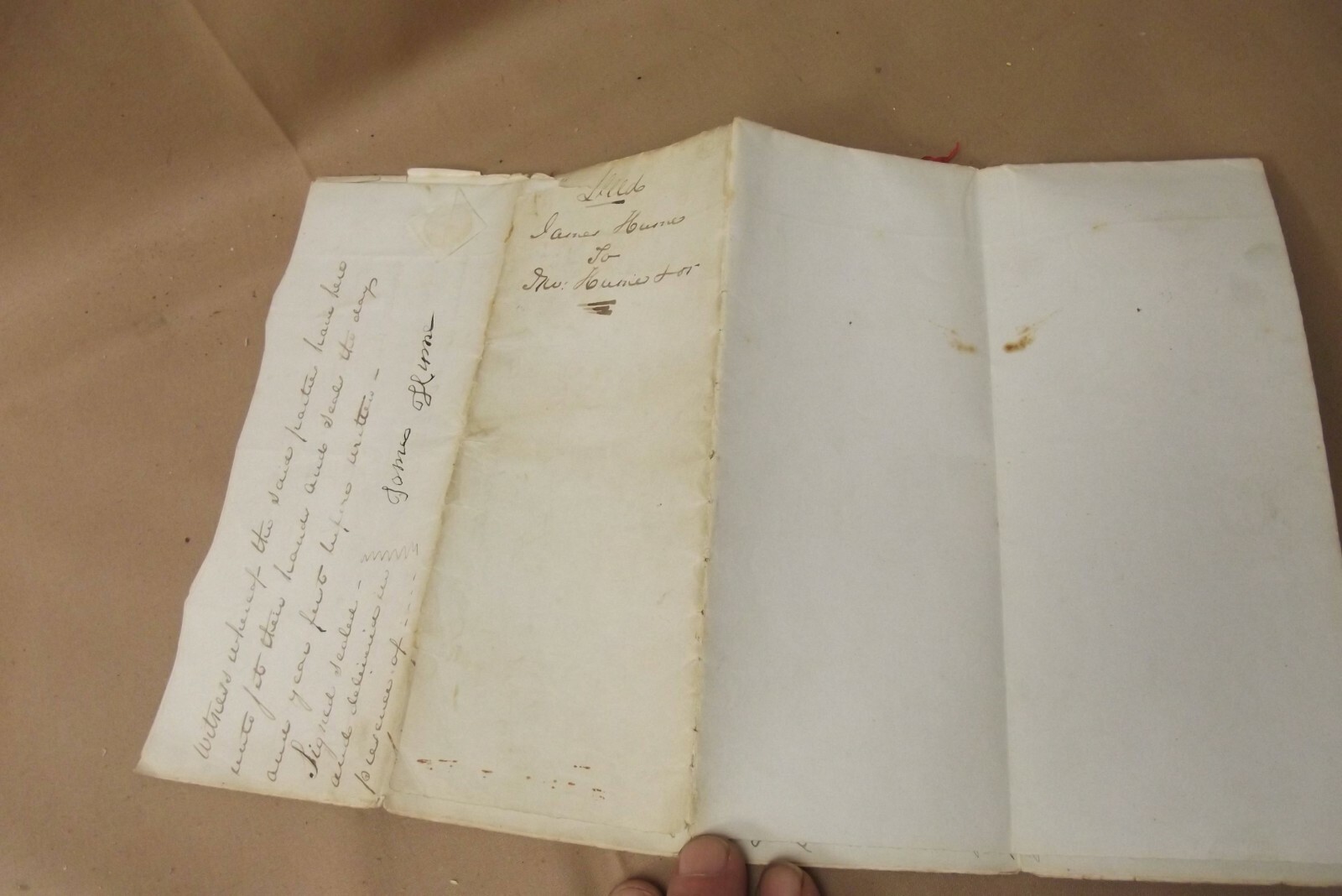 1847 Indenture Deed 186 Acres Land Lunenburg for 200 Pounds Chester Nova Scotia