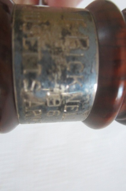 Vintage Wooden Gavel Massachusetts Arms Collectors 1961 1962 President Bicknell
