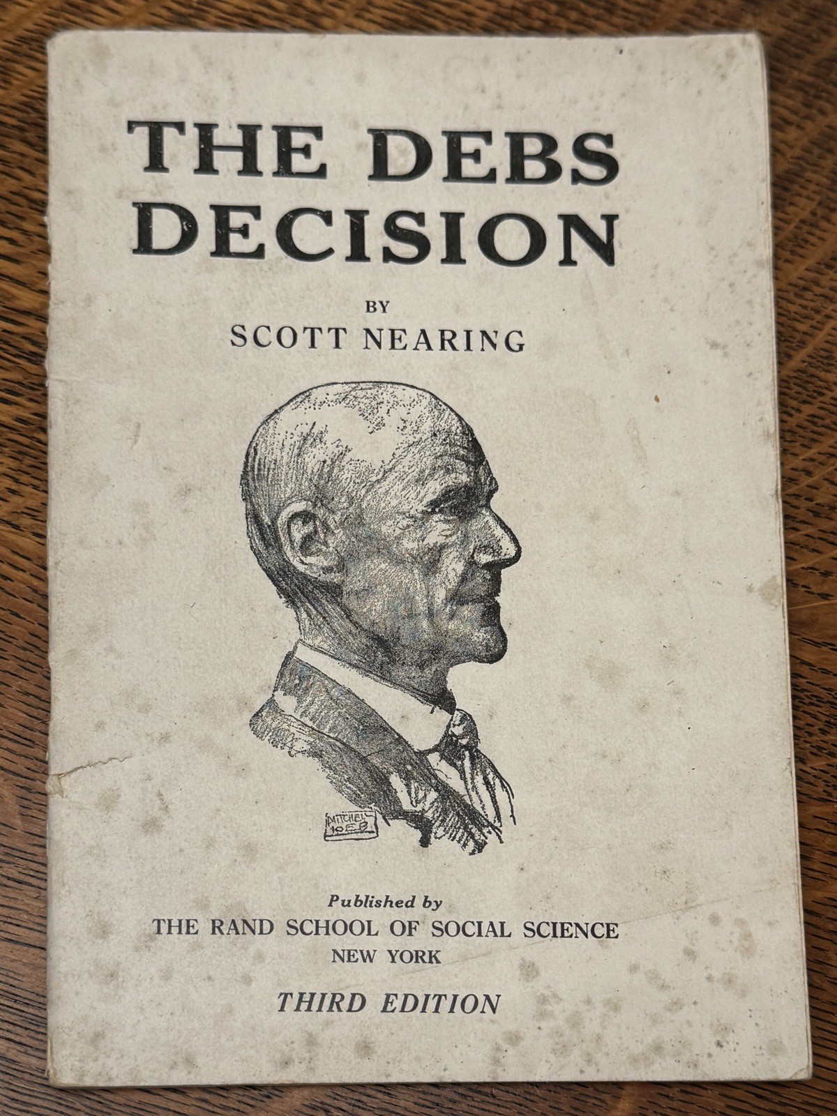 VTG Debs Decision Scott Nearring 1918 Marxist Communist