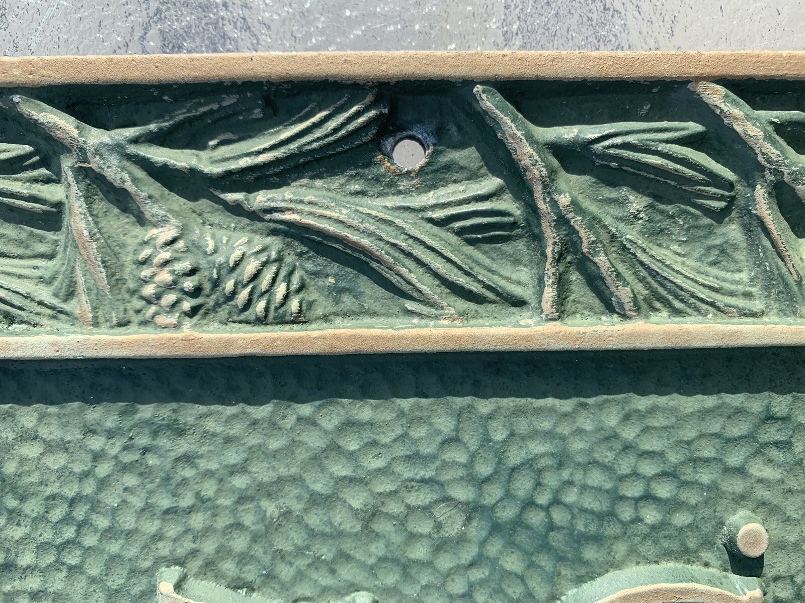 Vintage Green Metal Campbell Rory MacGregor ESQ Attorney Lawyer Wall Plaque Sign