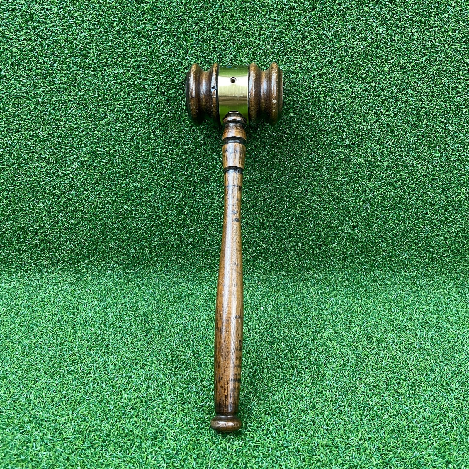 Vintage Wooden Auctioneer Judge Gavel Mallet Collectible