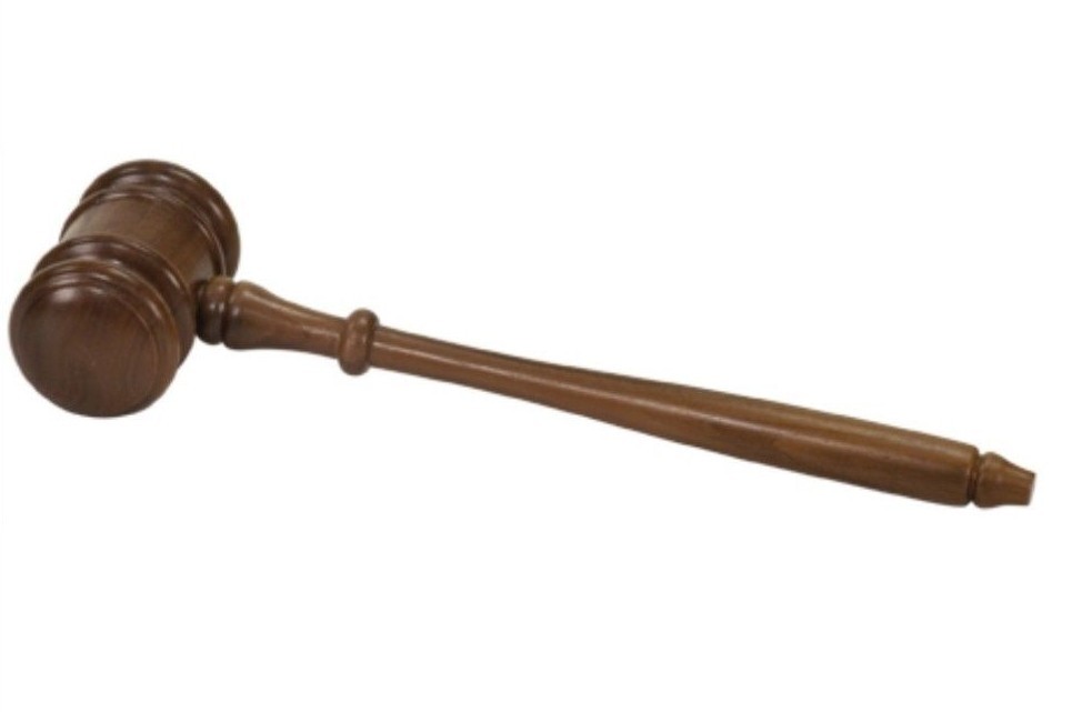 GAVEL 10″ GENUINE WALNUT JUDGE LAWYER PRESIDENT PERSONALIZED FAST SHIPPING