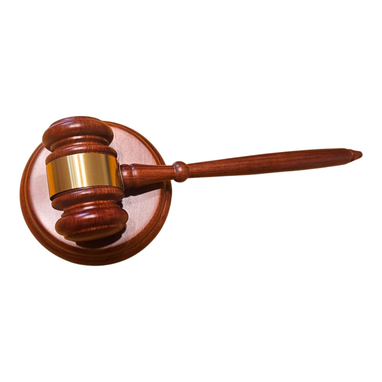 Wooden Gavel and Block Set Judge Lawyer Auction and Meetings
