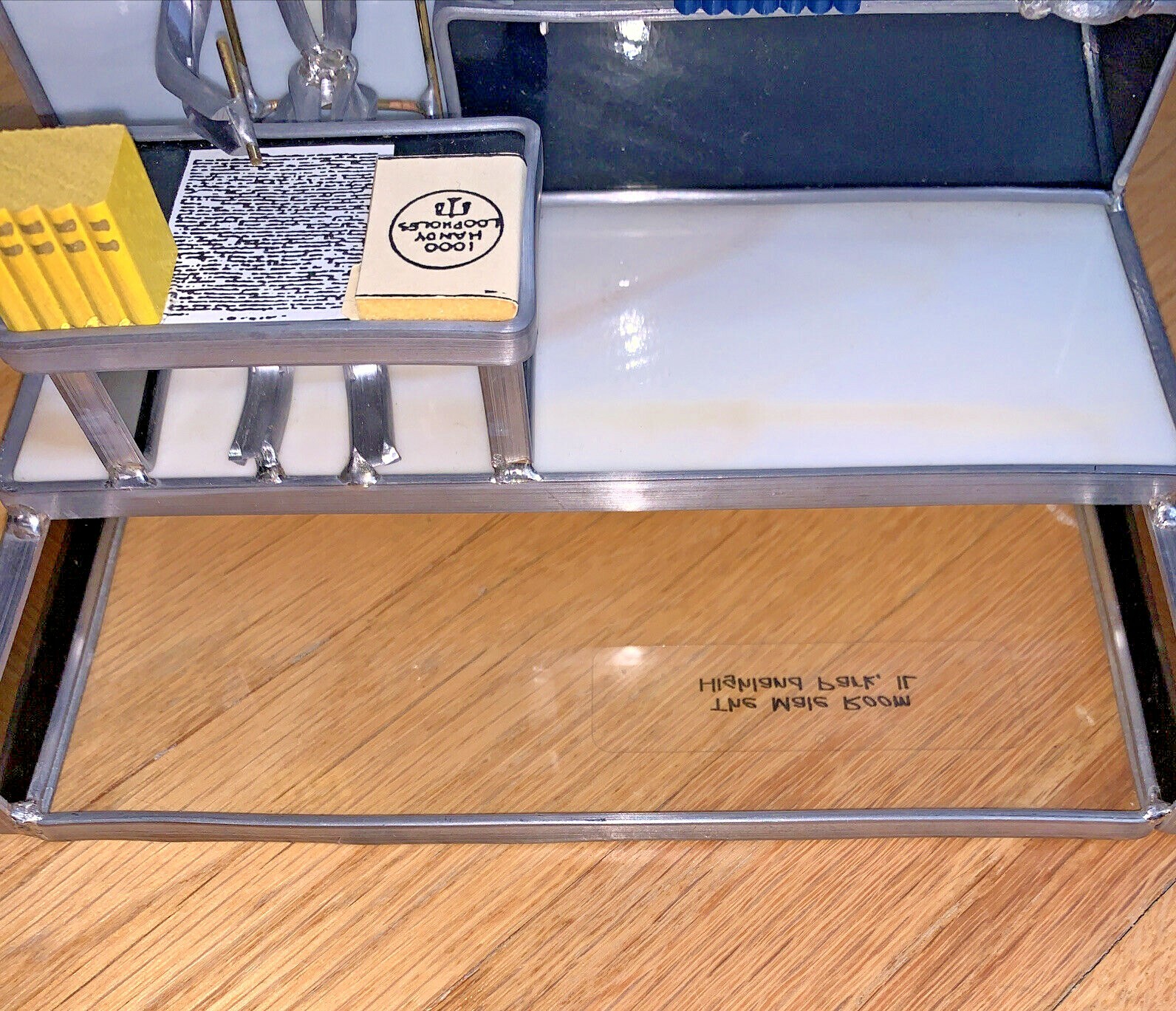Unique ATTORNEY AT LAW Desk Paper Holder – CUSTOM MADE / UNIQUE