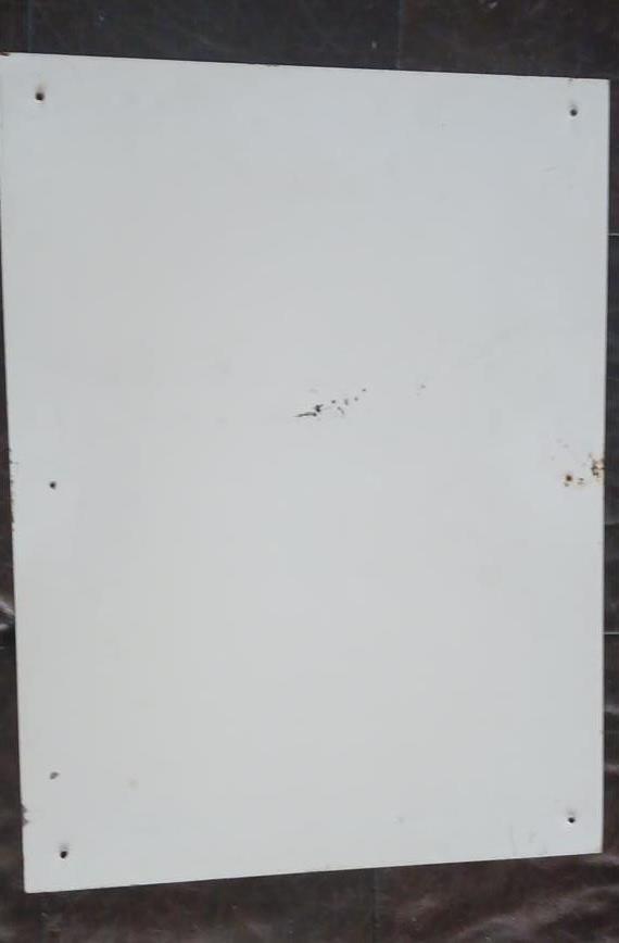 VINTAGE TULSA METAL SIGN ATTORNEYS AT LAW DON L GILDER JEFFERSONE G GREER