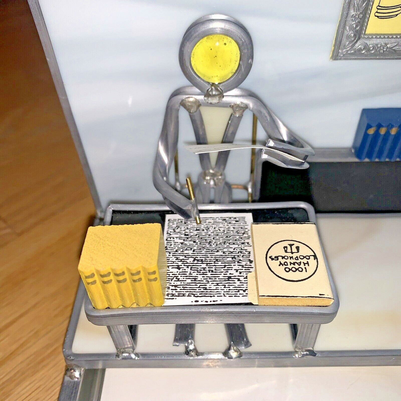 Unique ATTORNEY AT LAW Desk Paper Holder – CUSTOM MADE / UNIQUE