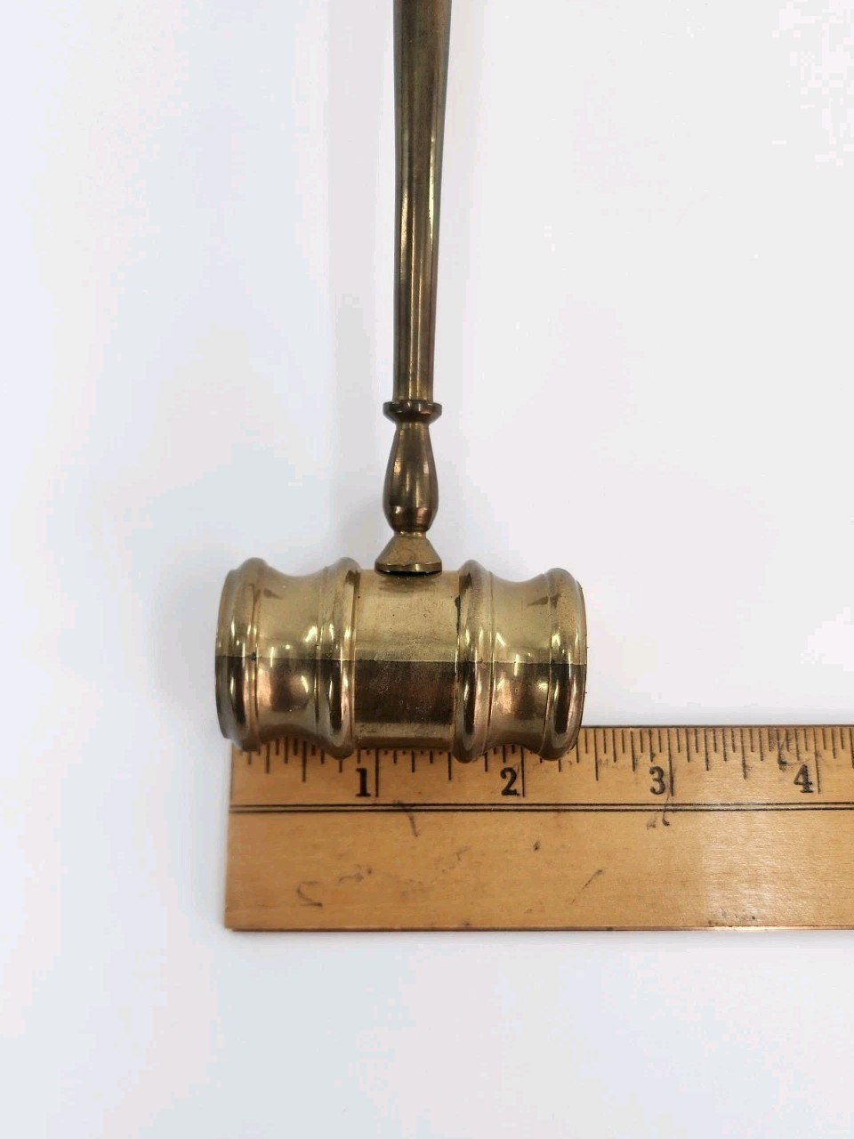 Vintage Brass Gavel Legal Collectible Lawyers & Legal Theme