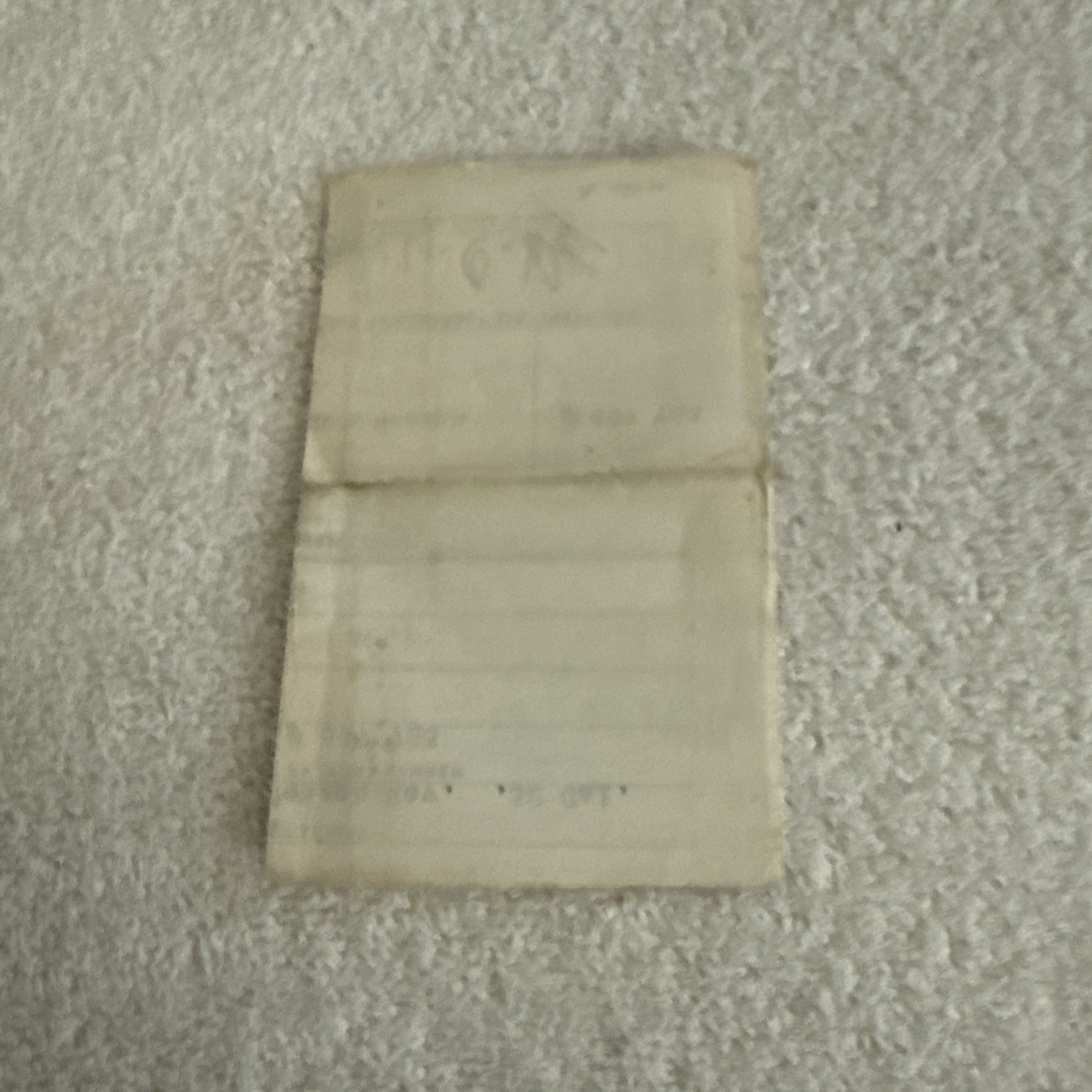 1962 Hawaii Firearms Registration Document – Smith & Wesson .32 Revolver