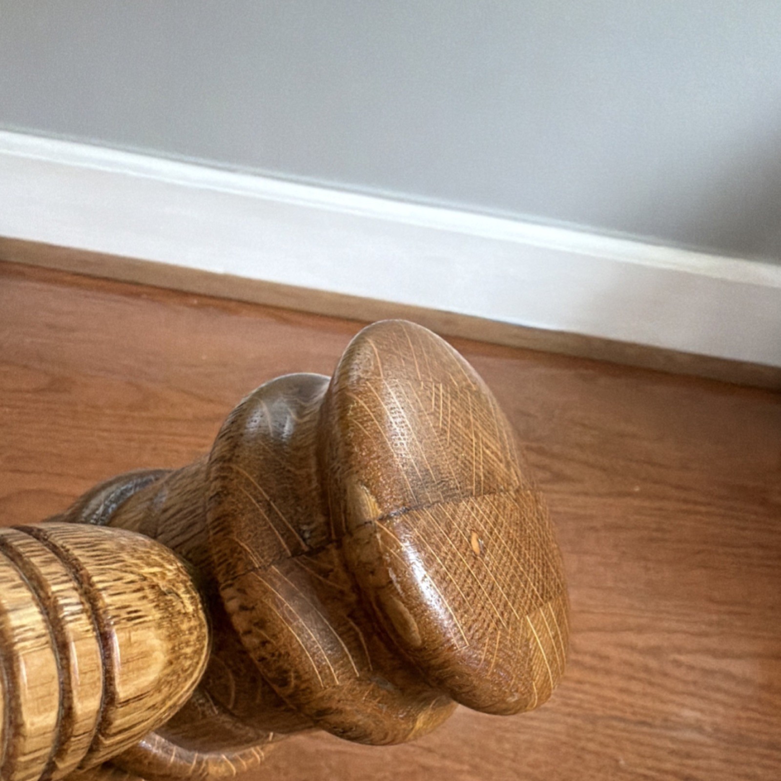 Wooden Gavel Judge Lawyer Legal Collectible Courtroom Hammer