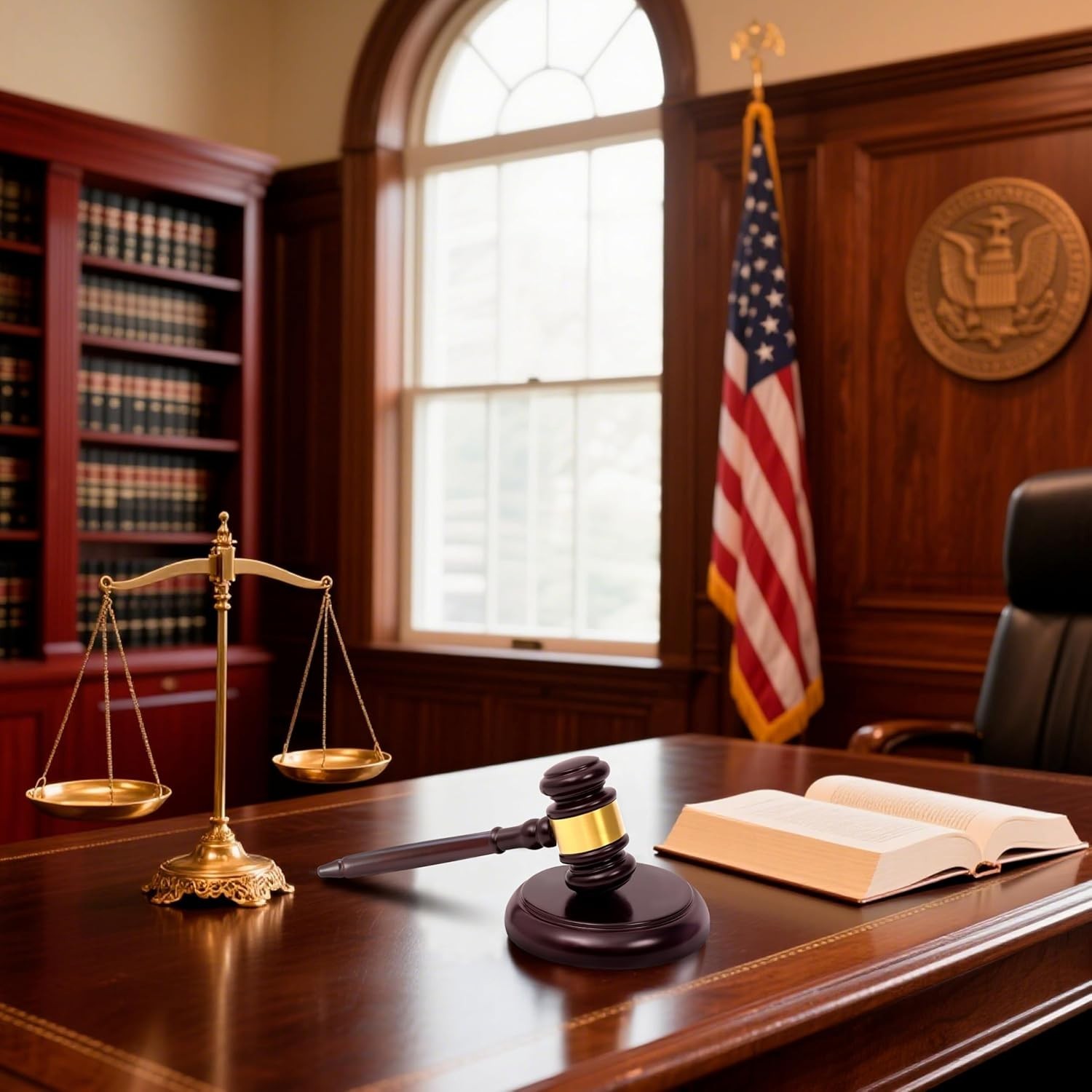 Solid Wood Judge Gavel for Meetings
