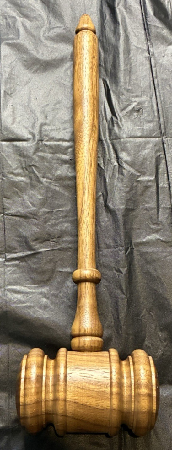Auction Judge Wooden Gavel Hammer Brand New In Original Box