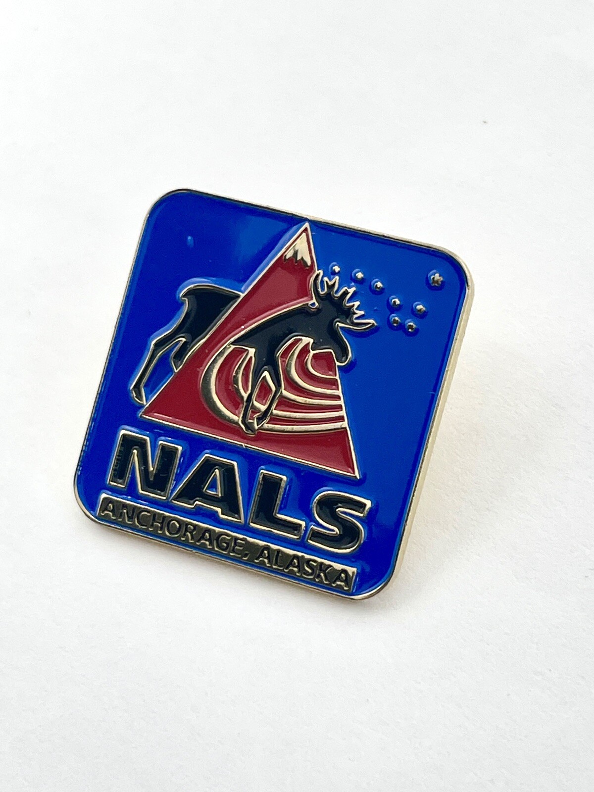 Vintage NALS Enamel Pin – National Association Of Legal Secretaries – Alaska