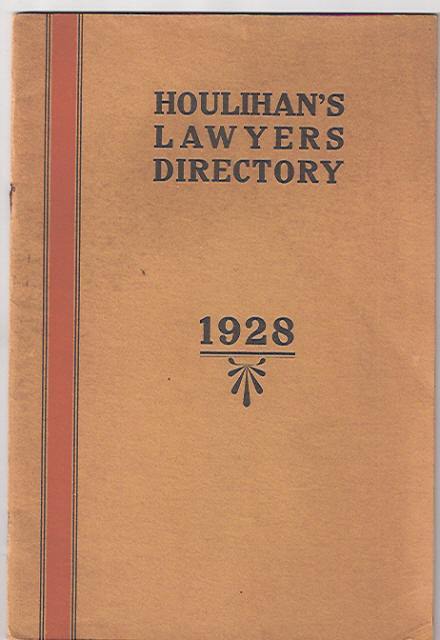 1928 Houlihan’s Lawyers Directory Edward Houlihan Attorney At Law Saint Louis MO