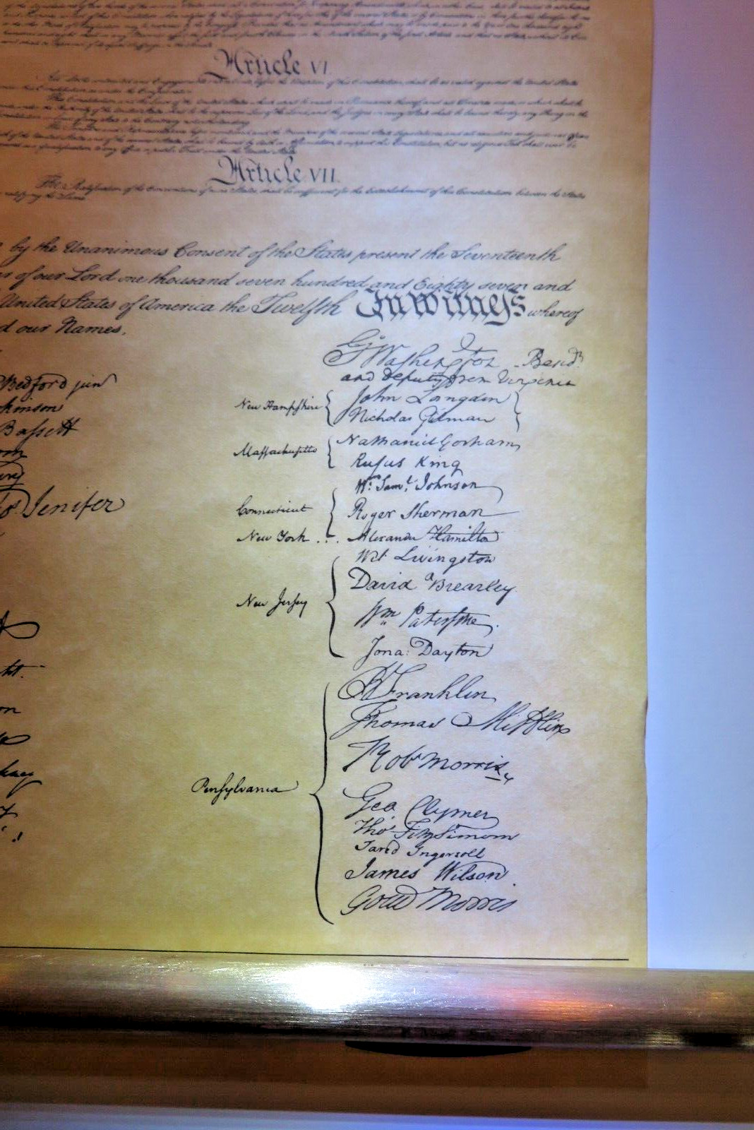 1787 United States CONSTITUTIONS (TWO) «We The People» Replica Kmart Rubbermaid®