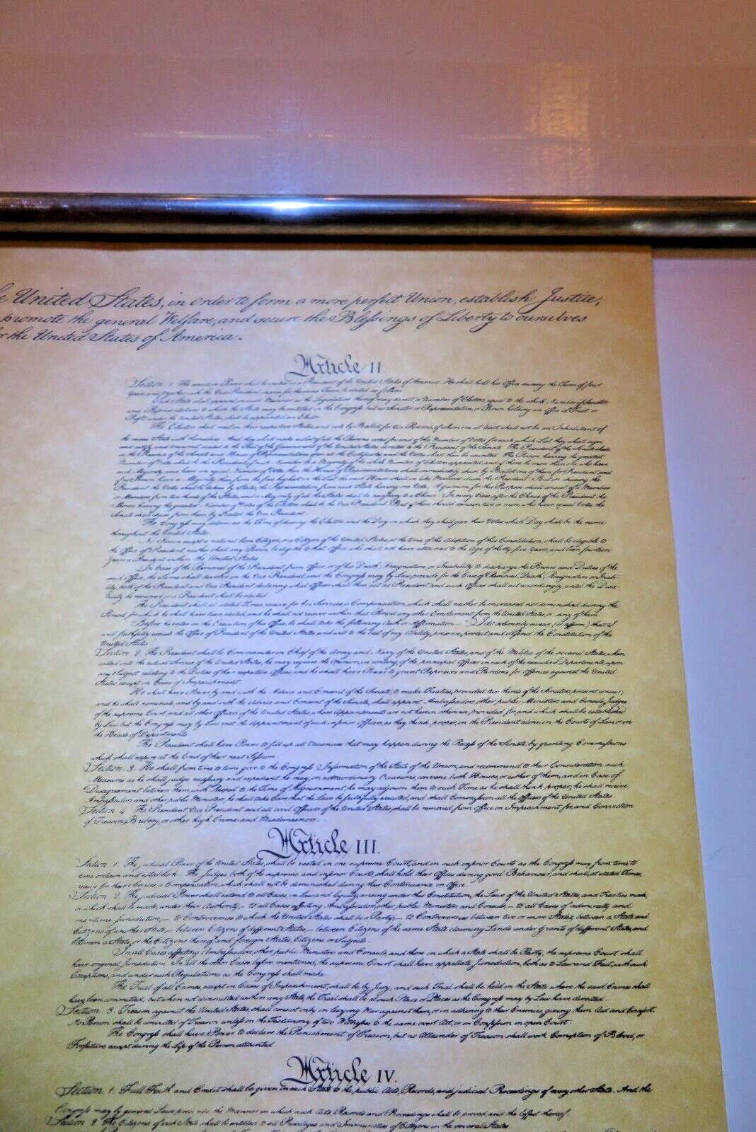 1787 United States CONSTITUTIONS (TWO) «We The People» Replica Kmart Rubbermaid®