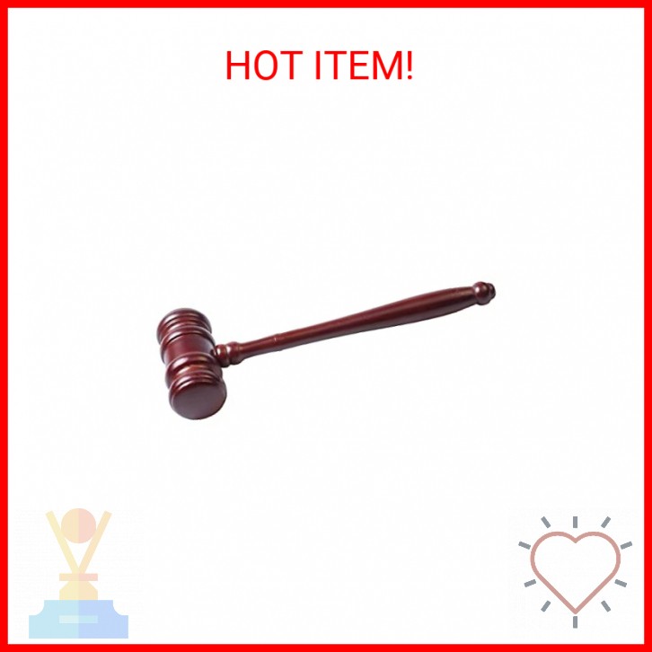Handmade Wooden Gavel and Block Set Perfect for Lawyer Judge Auction Sale Meetin