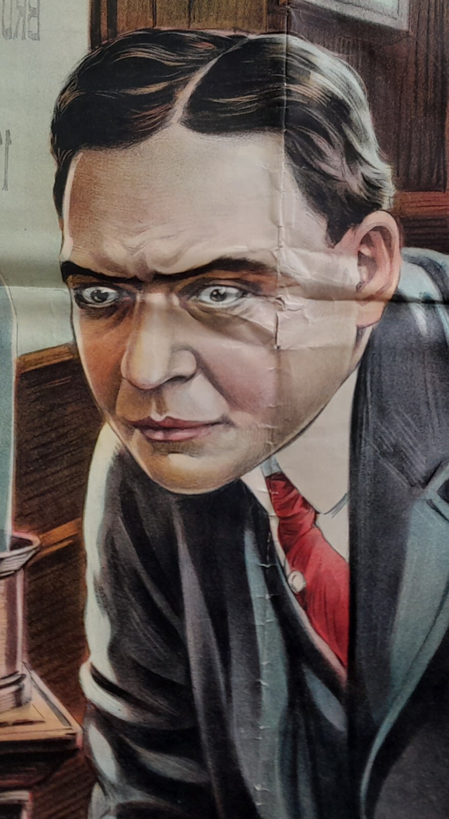 1910 Eternal Law Original Movie Poster Linen 27×41 Silent Cult Lost Al F Thomas