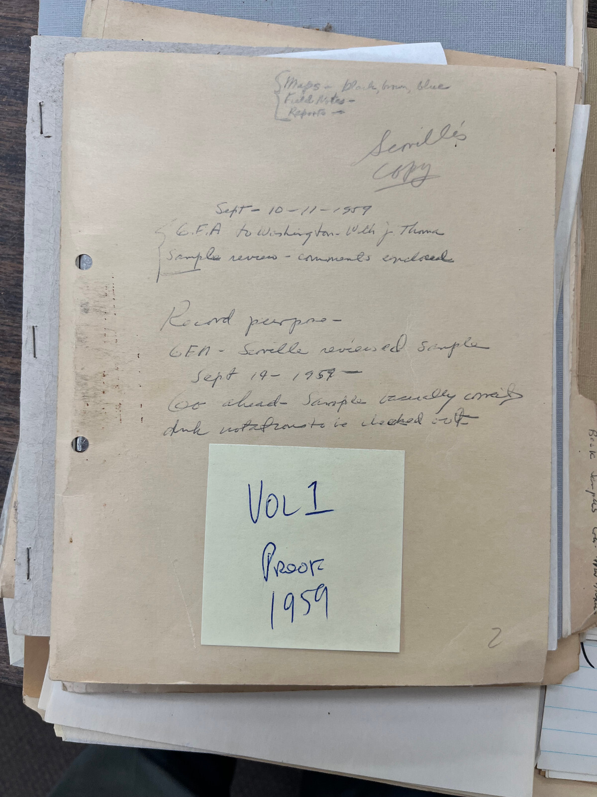 Colorado New Mexico Boundary Dispute Court case 1960 files eb-124