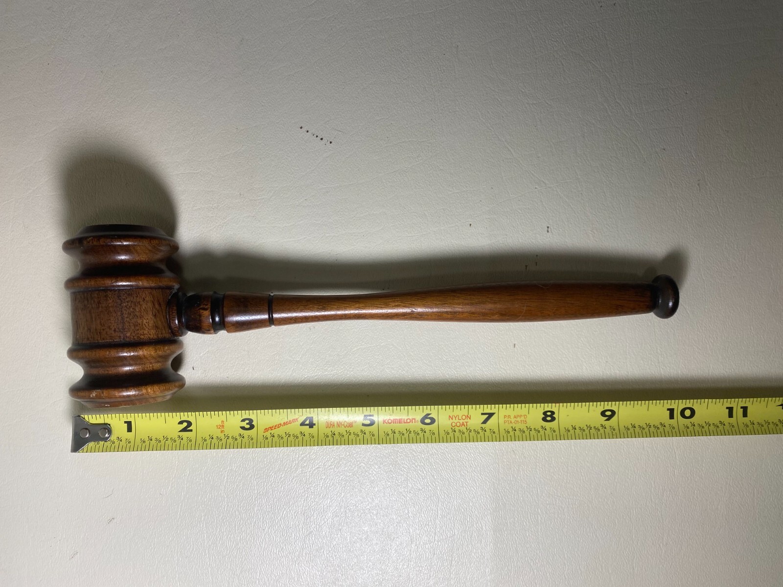 Vintage Wooden Judge’s Gavel Mallet 1990’s