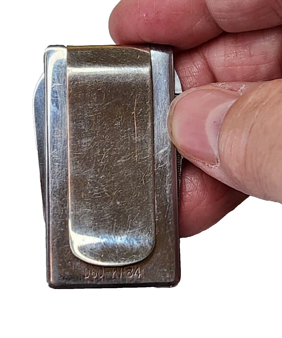 Vintage CAMPBELL’S LIST Directory of Selected Lawyers MONEY CLIP File Knife TOOL