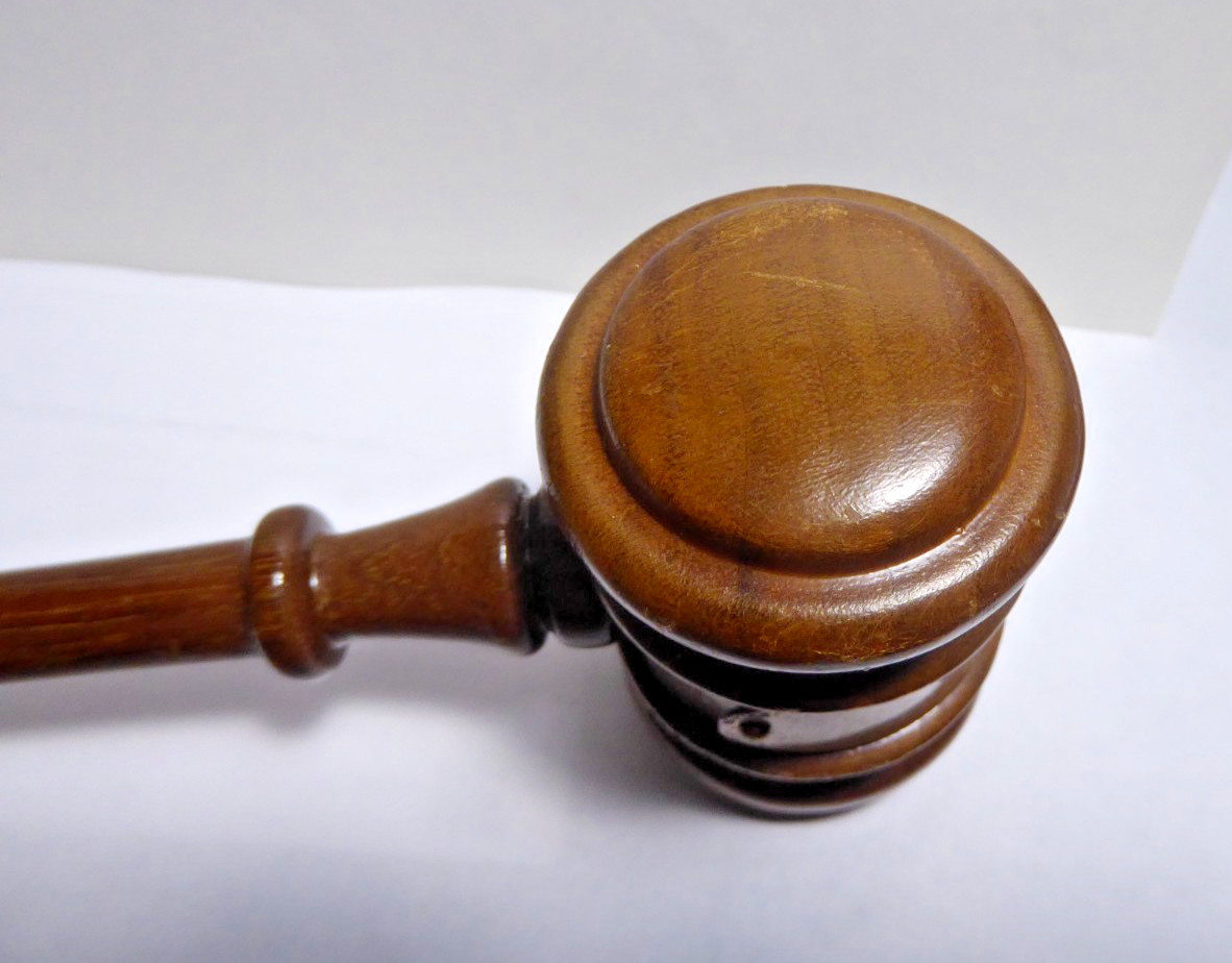VTG Wooden Gavel Wood Judge Auctioneer Mallet 10» Meeting Hammer w/sound block