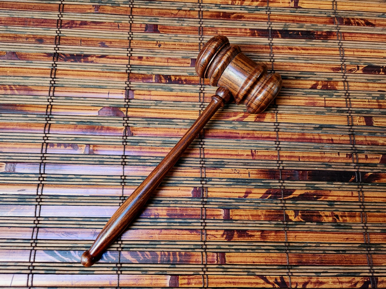 BEAUTIFUL HARDWOOD GAVEL – HARDWOOD HAMMER, NICE!!!!