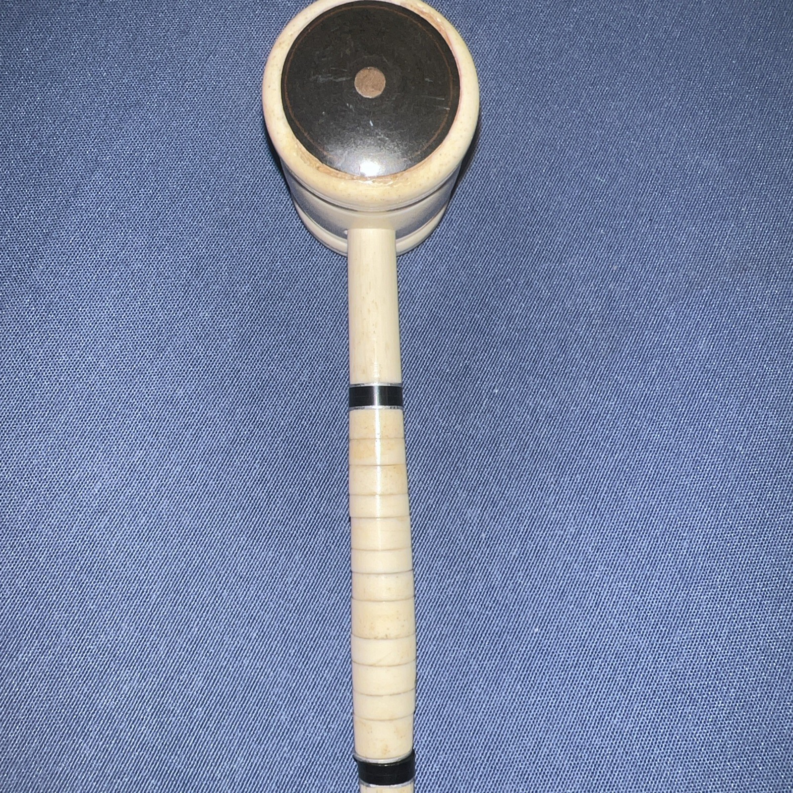 Unusual Carved Gavel 7 1/2”
