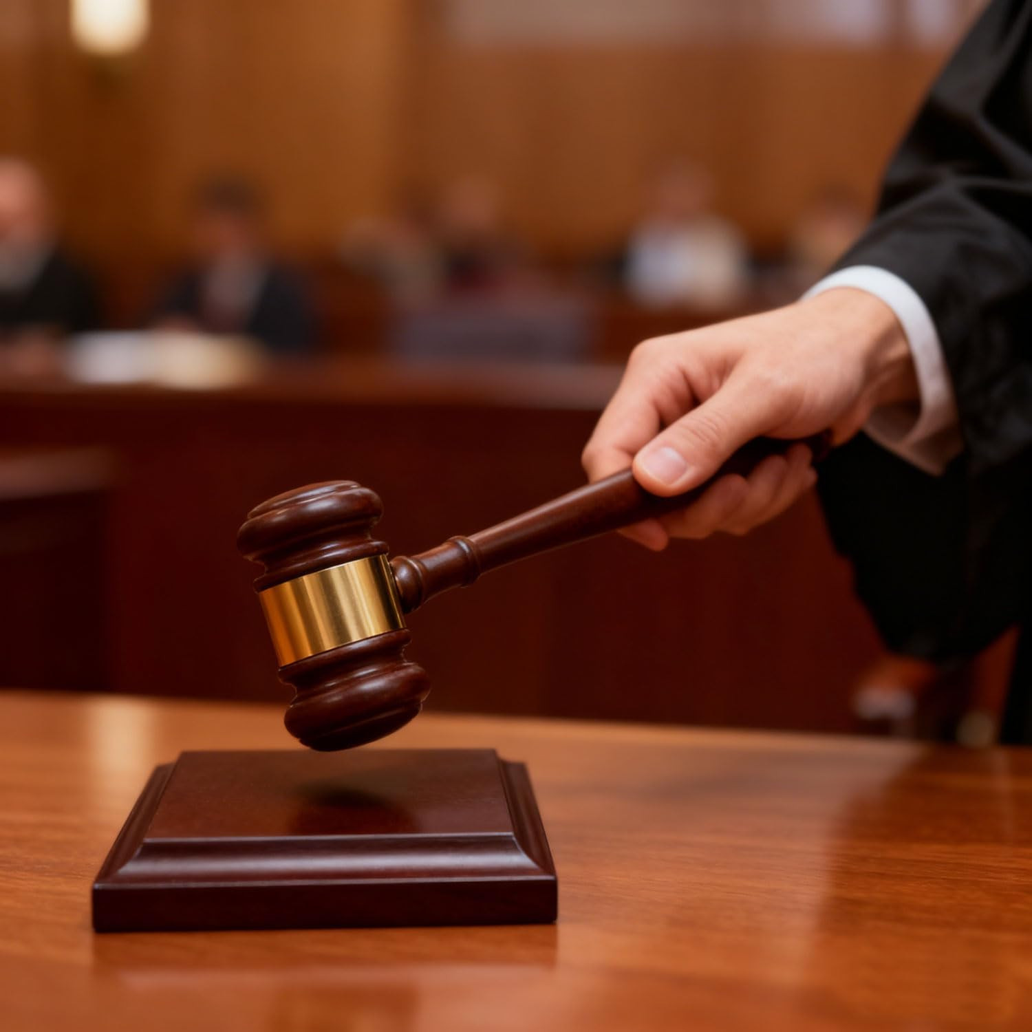 Handmade Wooden Gavel and Block Set Perfect for Lawyer Judge Auction Sale,Gifts