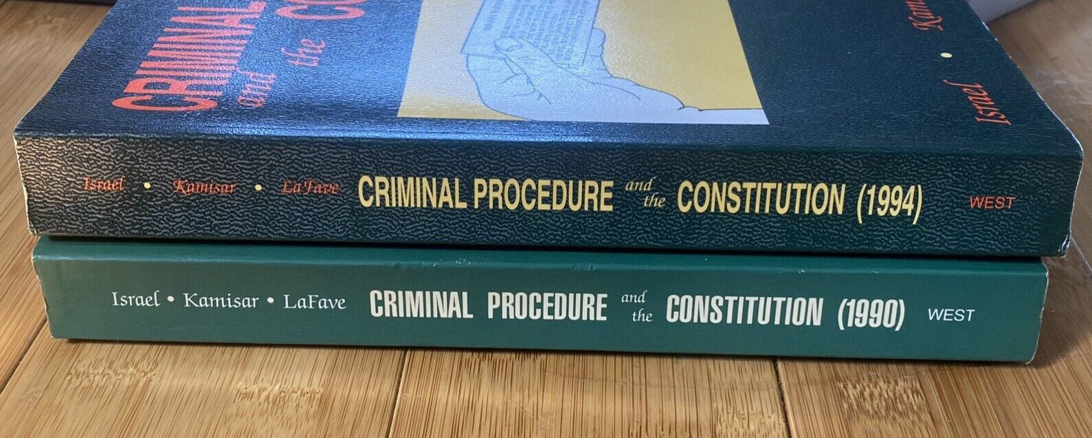 Criminal Procedure and the Constitution Israel Kamisar Lafave 1994 & 1990 Cases
