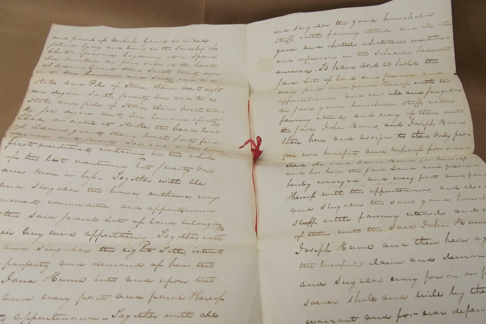 1847 Indenture Deed 186 Acres Land Lunenburg for 200 Pounds Chester Nova Scotia