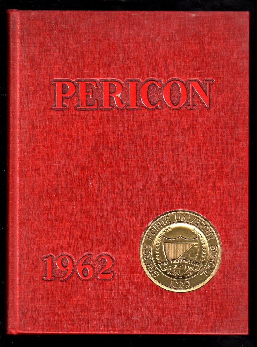 1962 Grosse Pointe University School Yearbook~Photos~History~Baseball~Dance~++
