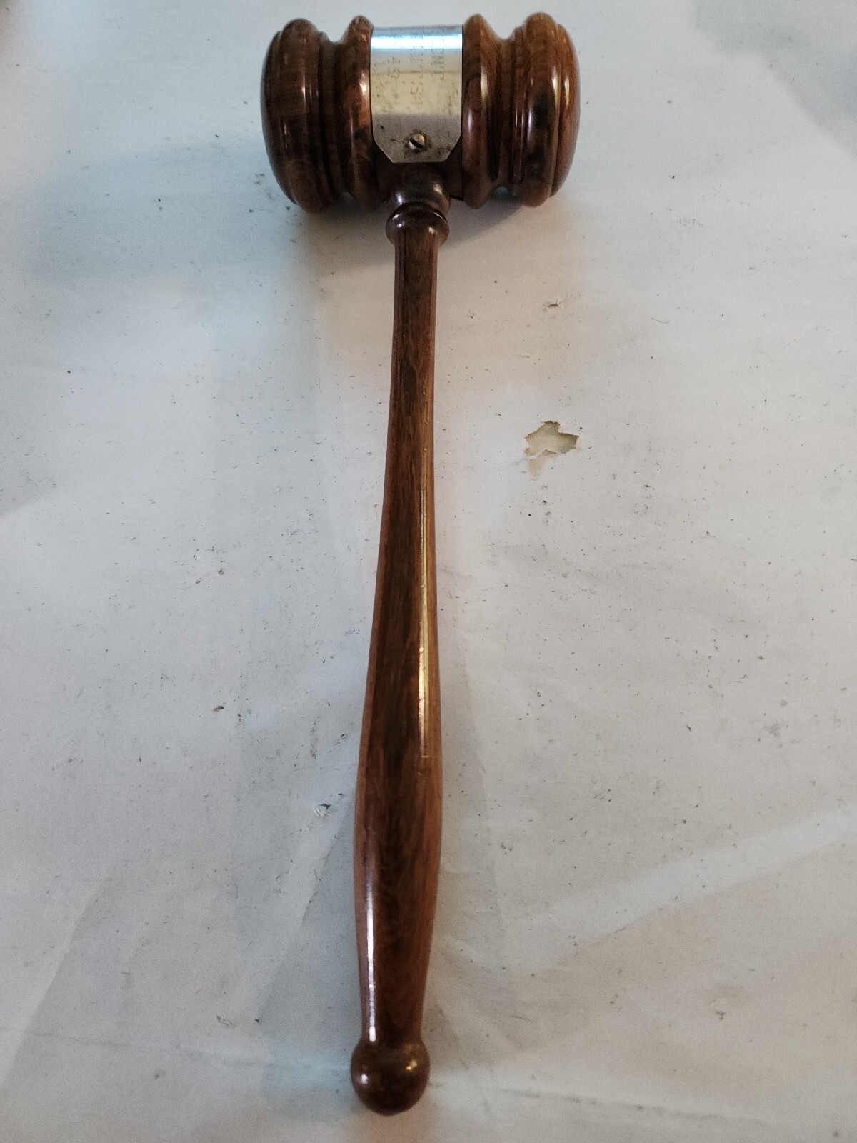Vintage Wooden Gavel 1948-49 Society of American Accountants Hollywood 10″