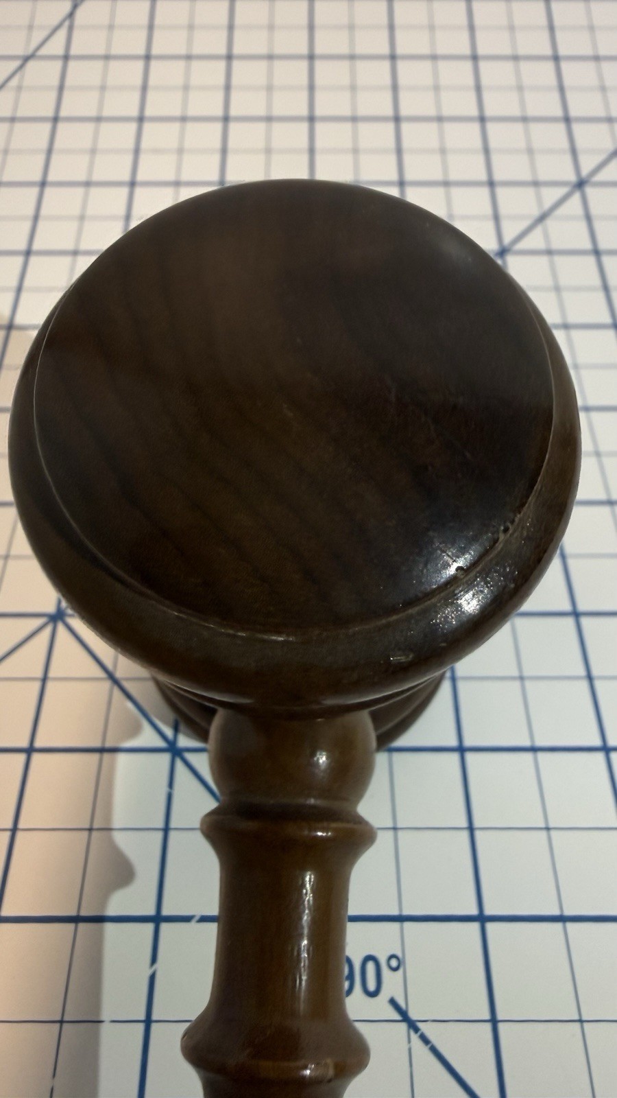 Antique Vintage Wood Gavel Hand Crafted Judge Court Auctioneer Mallet Hammer