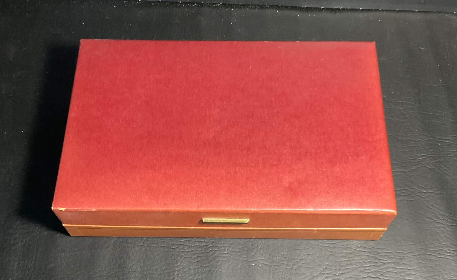 Vintage Long Life Presentation Gavel Set Walnut Wood Base
