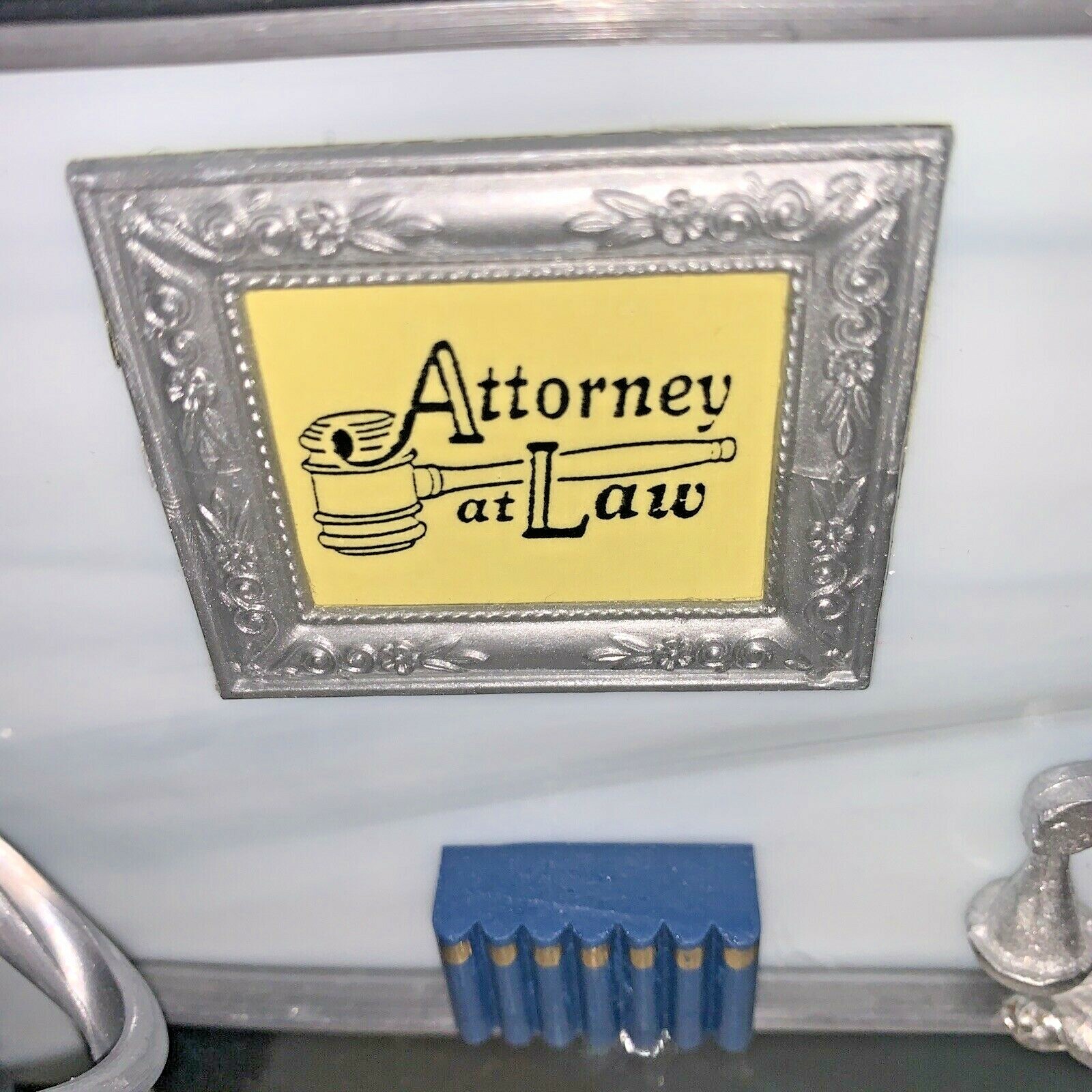 Unique ATTORNEY AT LAW Desk Paper Holder – CUSTOM MADE / UNIQUE
