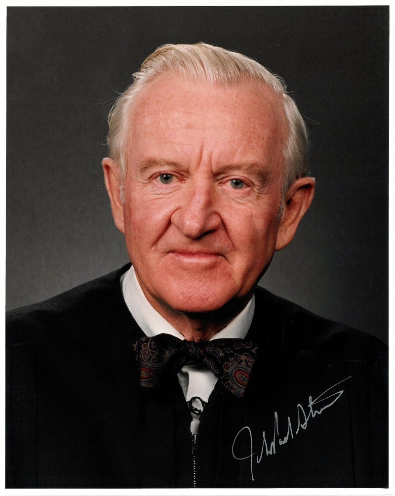 John Paul Stevens Signed/Autograph Supreme Court Justice 8×10 Portrait Photo-JSA
