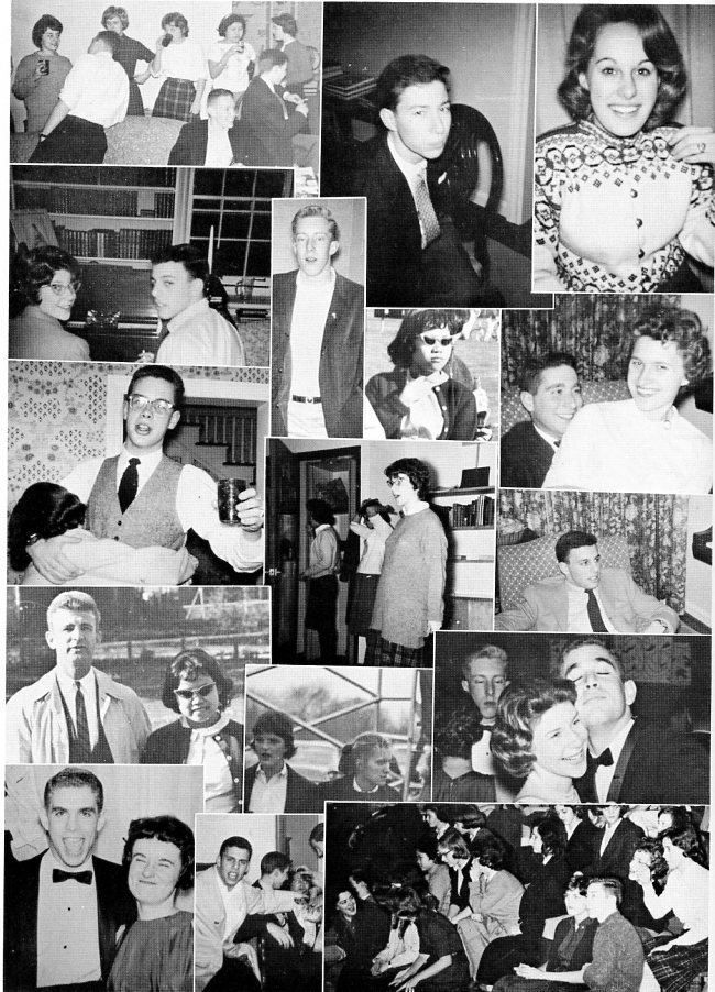 1960 Grosse Pointe The University School Yearbook~Photos~History~Football~Dance