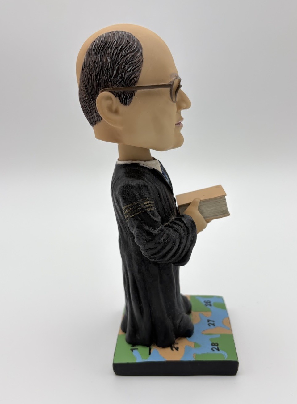 2003 Authentic Supreme Court Justice William Rehnquist Green Bag Bobblehead