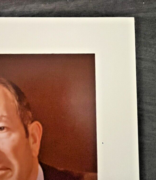 Griffin B Bell Signed Color Photo US Attorney General Jimmy Carter VTG No COA